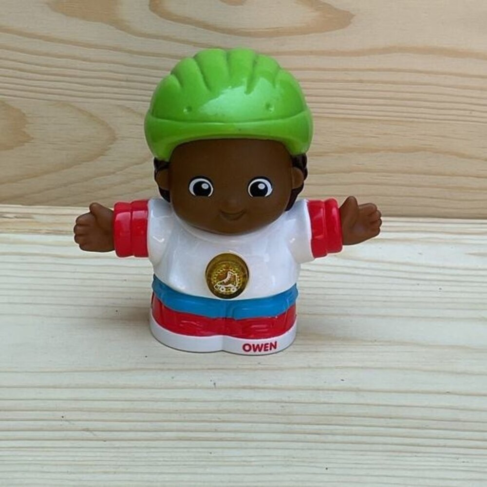 Vtech Go! Go! Smart Friends Owen Green Helmet Tested and Working